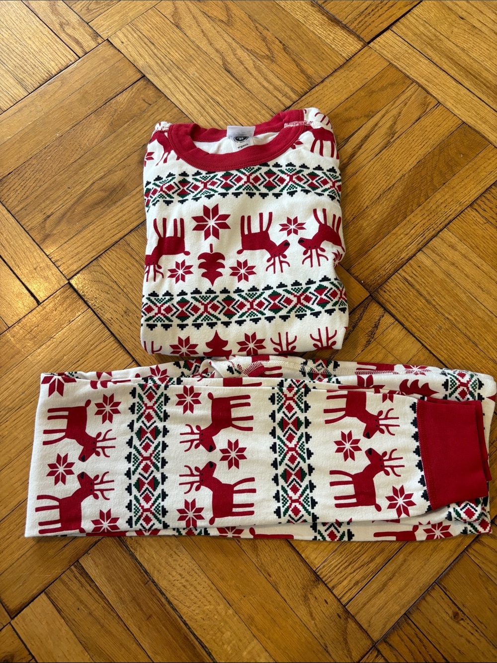 Hanna Andersson Holiday Dear Deer HannaJams™ Pajama Set